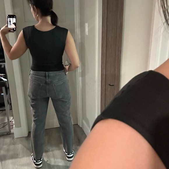 Old Navy O.G. Straight High Rise Secret Slim Pockets Size 12 - Picture 2 of 4